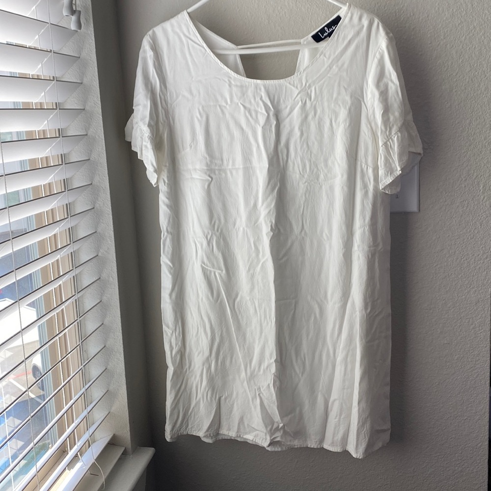 Lulus white dress